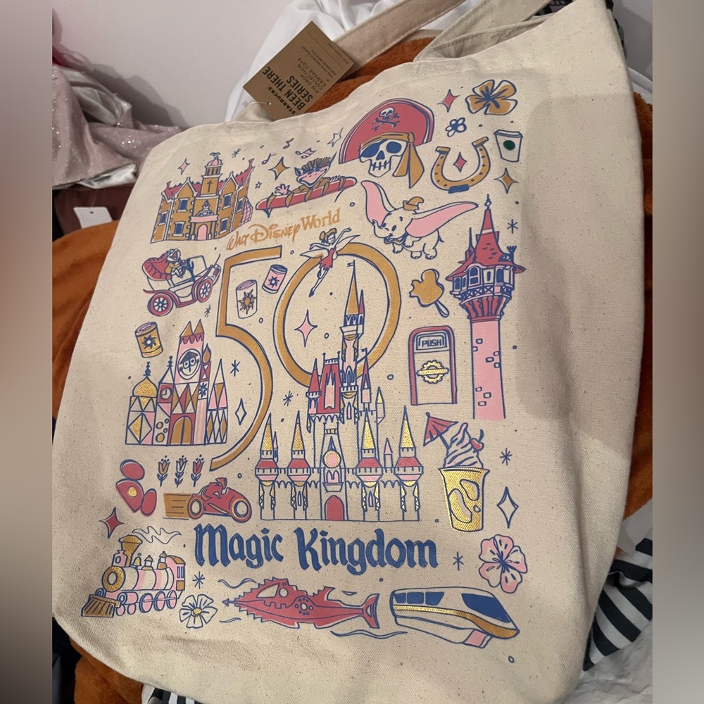 NWT Disney World Starbucks Tote